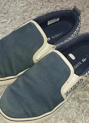 Мокасины, кеды lacoste