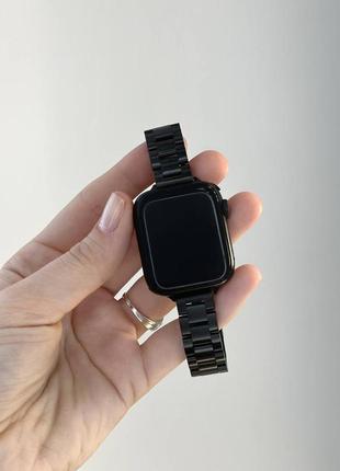 Ремінець сталевий для apple watch 38/40/41 та 42/44 /457 фото