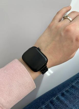 Ремінець сталевий для apple watch 38/40/41 та 42/44 /456 фото