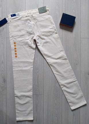 Мужские светлые летние джинсы slim2 фото
