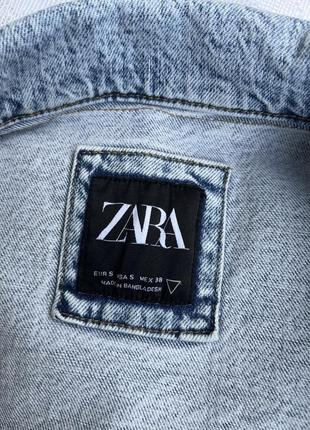 Чоловіча джинсова куртка zara4 фото