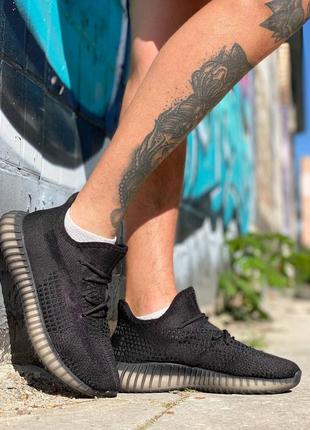 🖤adidas yeezy boost 350 black no reflective🖤 чёрные летние кроссовки адидас изи буст 350, адидас изи 350, кроссовки изи 350 чёрные, кросівки ізі