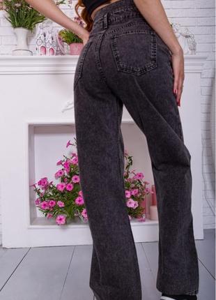 Жіночі джинси труби4 фото