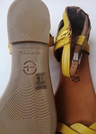 Сандалии кожа 39-40р tamaris4 фото