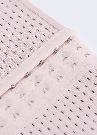 Тугий корсет для корекції талії, стягуючий високий жіночий корсет