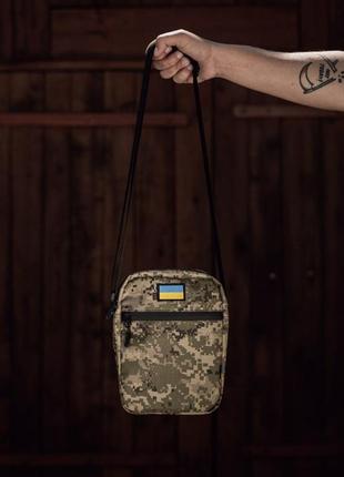 Сумка через плече сумка-месенджер south ukraine pixel2 фото