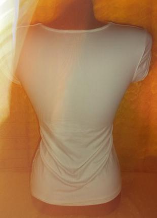 Блуза белая фирменная распродажа р. xs - orsay3 фото