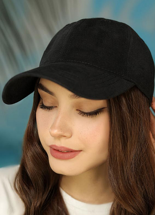 Жіноча літнє кепка бейсболка чорний