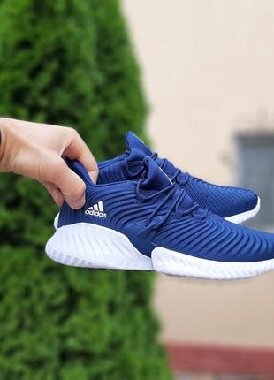 Кроссовки мужские adidas alphabounce instinct синие / кросівки чоловічі нью баланс чорні кроссы2 фото