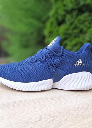 Кроссовки мужские adidas alphabounce instinct синие / кросівки чоловічі нью баланс чорні кроссы7 фото