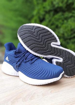 Кроссовки мужские adidas alphabounce instinct синие / кросівки чоловічі нью баланс чорні кроссы10 фото
