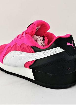 Женские розовые кроссовки puma пума3 фото