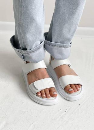 Босоніжки шкіряні босоножки кожаные сандалі сандали5 фото