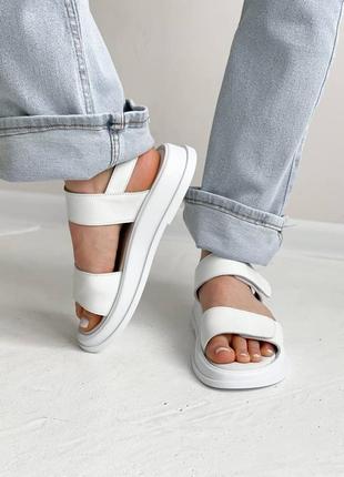 Босоніжки шкіряні босоножки кожаные сандалі сандали4 фото