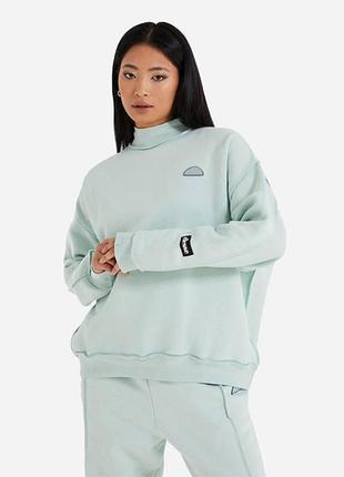 Толстовка женская ellesse satana oversized sweatshirt light green