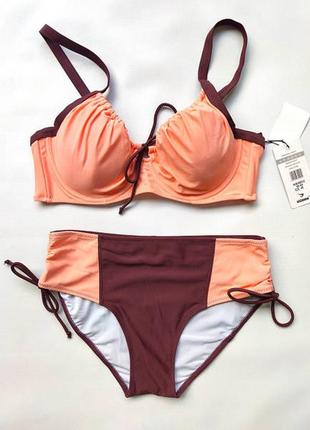 Комфортные стильные купальники мягкая чашка