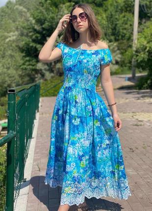 Сарафан платье 👗 турция летний лёгкий натуральный