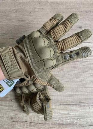 Тактические перчатки mechanix m-pact 3 (койот), s