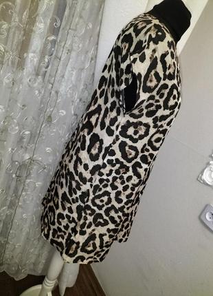 Нова! сукня туніка леопардова n605 фото