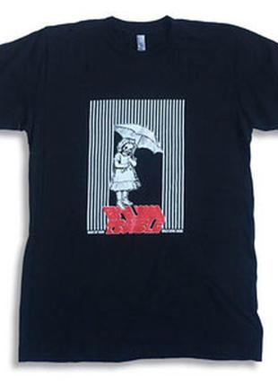 Крутая футболка в стиле drop dead evelinn trouble american apparel usa рок панк неформальный принт10 фото