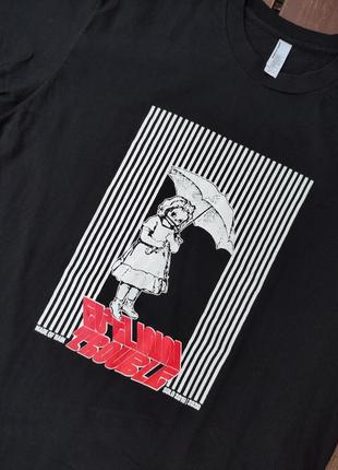 Крутая футболка в стиле drop dead evelinn trouble american apparel usa рок панк неформальный принт6 фото