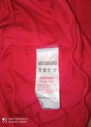 Червоне боді з глибоким вирізом missguided, 384 фото