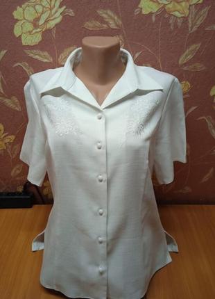 Сорочка,блуза жіноча+ вишивка євр.12 р