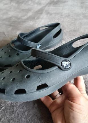 Женские кроксы босоножки crocs сандалии karin clog7 фото