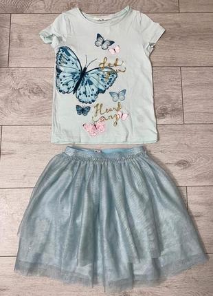 Нарядный комплект тм «h&m» р.6/8р./122-128см.