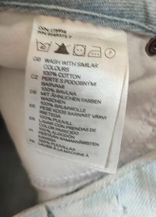 Новые джинсовые шорты h&m5 фото