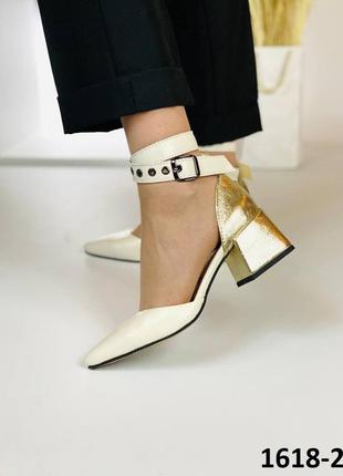 🔥 ексклюзивні шкіряні туфлі човники