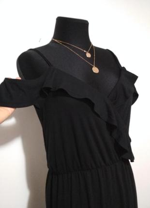 Натуральне базове маленьке чорне плаття на запах стрейч якість!!!3 фото