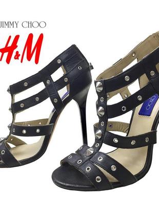 Босоножки кожа из лимитированной коллекции jimmy choo x h&m