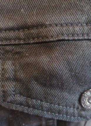 Меховая джинсовая куртка levis2 фото