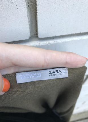 Крута,трикотаж,тонка блуза на запах з подовженою спинкою,кофточка,туніка,zara2 фото