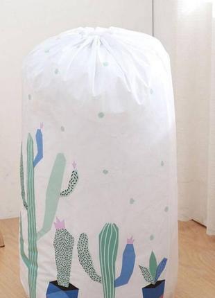 Мешок водонепроницаемый для хранения одеял и одежды. кактус