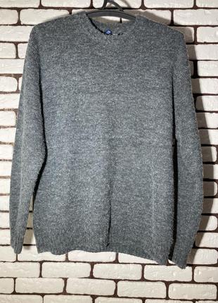 Серый, акриловый свитер h&m