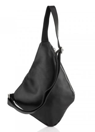 Мужская сумка через плечо ga-6402-4lx черная бренд tarwa2 фото