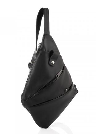 Мужская сумка через плечо ga-6402-4lx черная бренд tarwa3 фото
