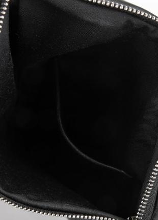 Мужская сумка через плечо ga-6402-4lx черная бренд tarwa5 фото