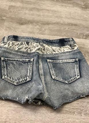 Джинсовые шорты bershka 2