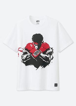 Новая футболка uniqlo из коллекции street fighter, р. l