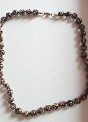 Бусы из муранского стекла