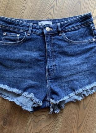 Джинсові шорти zara