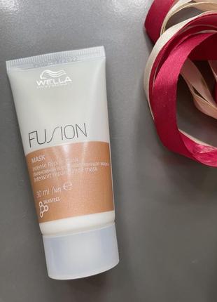 Інтенсивна відновлююча маска wella professionals fusion intensive restoring mask