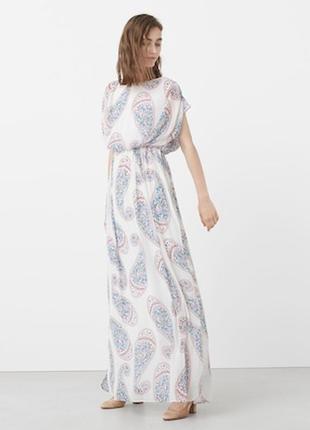 Сукня mango східний принт m/l (71053628)5 фото