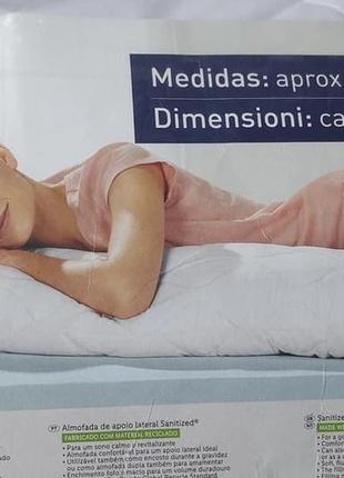 Подушка meradiso 40*145 см  подушка для беременных наволочка в подарок!!!1 фото