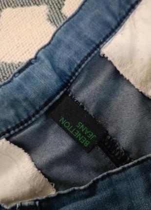 Джинсовые шорты benetton 6