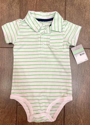 Фирменный детский боди, бодик carters 18 м