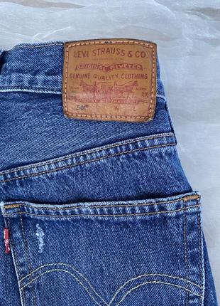 Джинсові шорти levi's 5012 фото